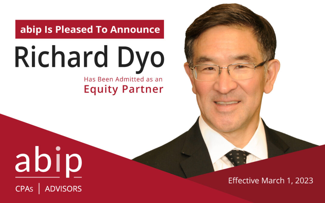 abip Names Richard Dyo Equity Partner