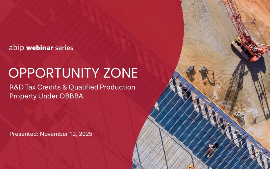 Opportunity Zone Webinar