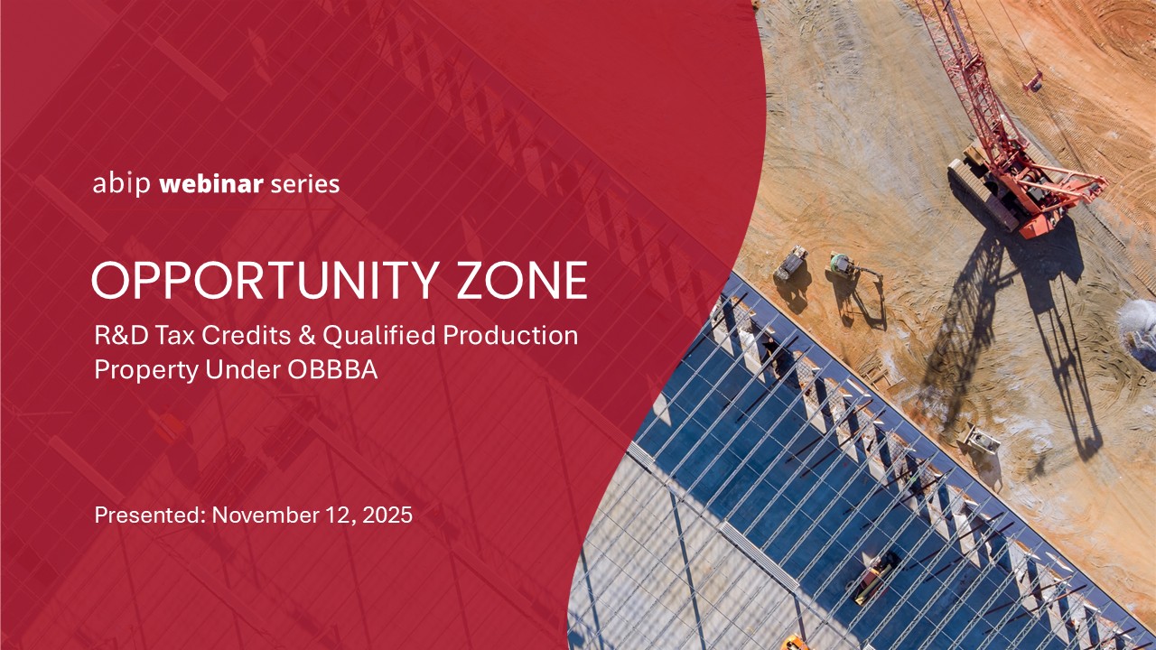Opportunity Zone Webinar